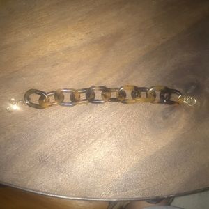 J. Crew tortoise shell link bracelet